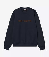 CARHARTT WIP CARHARTT SWEATSHIRT I030546 DEEP NIGHT PALISANDER - Shoelosophy