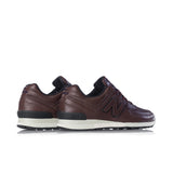 NEW BALANCE 576 MADE IN ENGLAND LUX LEATHER OU576BRK BROWN - Shoelosophy