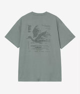 CARHARTT WIP PUNCHED T-SHIRT I036006 VELVET GREEN - Shoelosophy