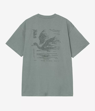 CARHARTT WIP PUNCHED T-SHIRT I036006 VELVET GREEN - Shoelosophy