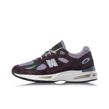 NEW BALANCE 991 V2 MADE IN ENGLAND U991BP2 LICORICE LAVENDER GRAY DOUGLAS FIR - Shoelosophy