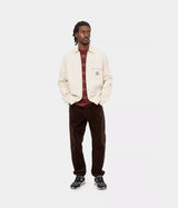 CARHARTT NEWEL PANT I027232 CORDUROY TOBACCO RINSED - Shoelosophy