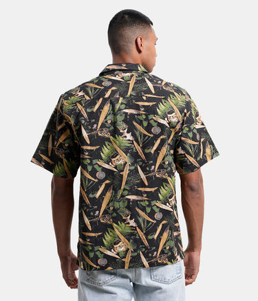 CARHARTT WIP LUMEN SHIRT I031660 SHORT SLEEVE BLACK - Shoelosophy