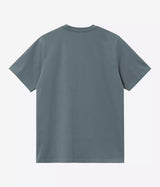 CARHARTT WIP CHASE T-SHIRT I026391 COZY BLUE - Shoelosophy