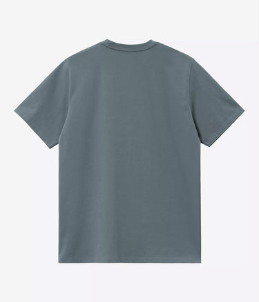 CARHARTT WIP CHASE T-SHIRT I026391 COZY BLUE - Shoelosophy