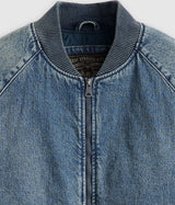 LEVI'S FILBERT FLIGHT JACKET A4418-0012 FINALLY MADE IT DENIM STONE - Shoelosophy