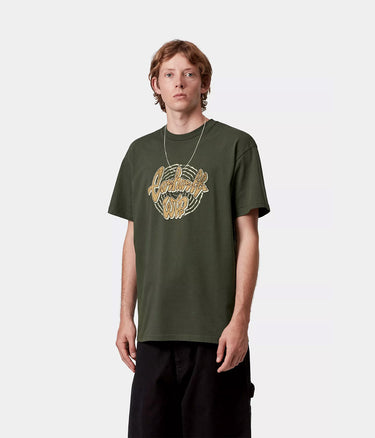 Carhartt WIP CHEDDA T-SHIRT I035428 OPUNTIA HEAVY STONE WASH - Shoelosophy