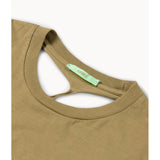ARIES ARISE DIAMANTE SLASHED BACK VEST CEDAR GREEN IN ITALIEN HERGESTELLT - Shoelosophy