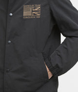 BARBOUR INTERNATIONAL STEVE McQUEEN COACH CASUAL JACKET MCA1101-BK11 BLACK - Shoelosophy