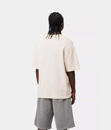 CARHARTT WIP NELSON WAFFLE T-SHIRT I036185 NATURAL STÜCKGEFÄRBT - Shoelosophy