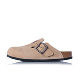 BIRKENSTOCK BOSTON WIRE BUCKLE 1031573 SANDCASTLE MADE IN GERMANY - Shoelosophy