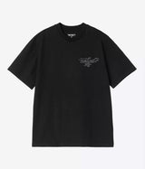 CARHARTT WIP 여성 JULIA KLENOVSKY 티셔츠 I036918 블랙 - Shoelosophy