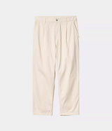 CARHARTT WIP ALBERT PANT I034804 NATURAL RINSED - Shoelosophy