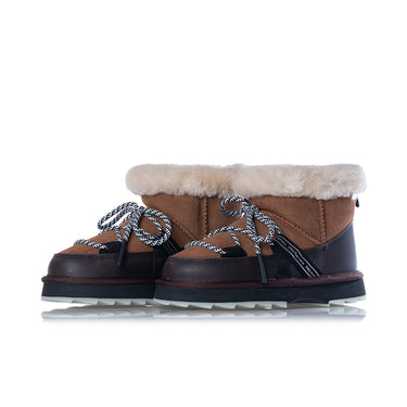 EMU AUSTRALIA BLURRED MICRO W13129 CHESTNUT MOON BOOTS - Shoelosophy