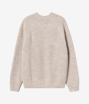 CARHARTT WIP FIRTH SWEATER I035388 FLEUR DE SEL - Shoelosophy