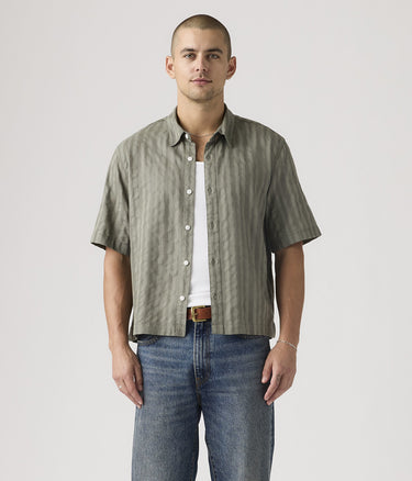 LEVI'S LAMA BOXY SHIRT 005GH-0002 MULLED BASIL - Shoelosophy