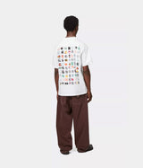 CARHARTT WIP C LOGO ARCHIVE T-SHIRT I035439 WHITE - Shoelosophy