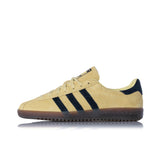 ADIDAS WOMENS BERMUDA BRMD JI2659 POWDER YELLOW BLACK - Shoelosophy