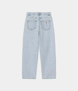 CARHARTT WIP WOMENS BRANDON PANT I035892 HEAVY STONE BLEACHED - Shoelosophy