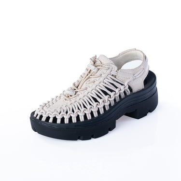KEEN UNEEK PLATFORM 1031884 BIRKE GLATTLEDER - Shoelosophy