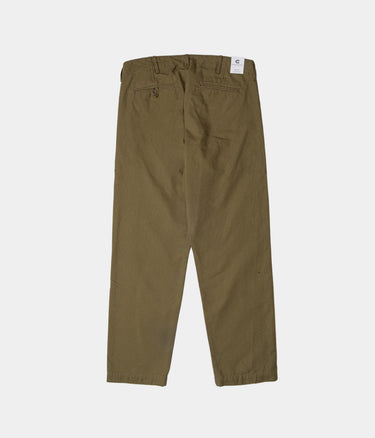 CHESAPEAKE'S MICRO CANVAS OFFICER CHINO MILITARY GREEN - Shoelosophy