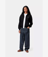 CARHARTT WIP WOMENS BRANDON PANT I035892 BLUE RINSED - Shoelosophy