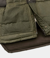 FILSON DOWN CRUISER VEST OILED COVER CLOTH FMGIL0005 OTTER GREEN - Shoelosophy