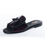 SEBAGO CITYSIDES WILL SLIDE WOMAN 73115ZW BROWN BURGUNDY - Shoelosophy