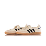ADIDAS WOMENS SAMBA JANE JR7338 CREAM WHITE BLACK - Shoelosophy