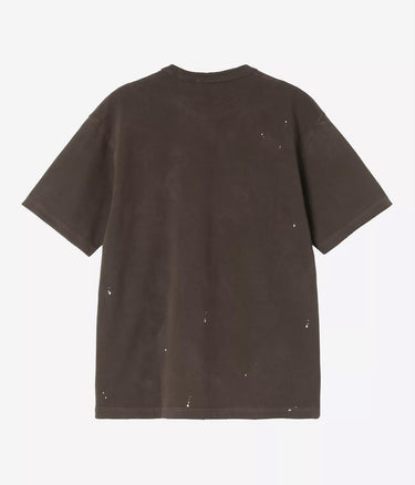 CARHARTT WIP PAINTER 티셔츠 I036853 TOBACCO DESTROY WASH SPLATTER - Shoelosophy