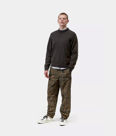 CARHARTT WIP KORI SWEATER BLACK GARMENT DYED - Shoelosophy