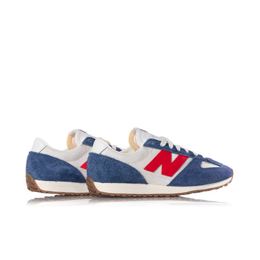 NEW BALANCE 471 U471AK NAVY LINEN TRUE RED - Shoelosophy
