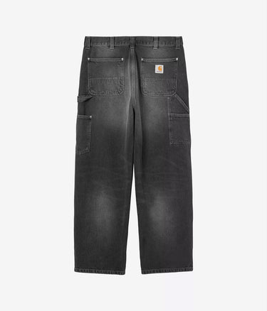 CARHARTT WIP OG 더블 니 팬츠 I036273 블랙 그라인드 워시 - Shoelosophy