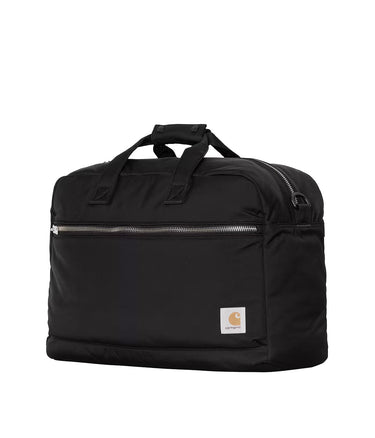 CARHARTT WIP LEROY 주말 가방 I035489 블랙 - Shoelosophy