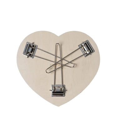 CARHARTT WIP HEART FOLDING TABLE I035830 BIRCH PLYWOOD BLACK - Shoelosophy