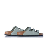 BIRKENSTOCK FLORIDA FRESH 1030319 PURE SAGE MADE IN GERMANY - Shoelosophy