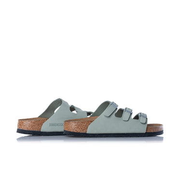 BIRKENSTOCK FLORIDA FRESH 1030319 PURE SAGE MADE IN GERMANY - Shoelosophy