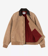CARHARTT WIP OG SANTA FE JACKET I036240 HAMILTON BROWN TOBACCO GRIND WASH - Shoelosophy