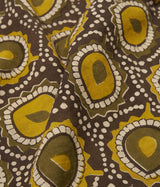 UNIVERSAL WORKS CAMP SHIRT 34155 OLIVE CAPE BLOCK PRINT - Shoelosophy