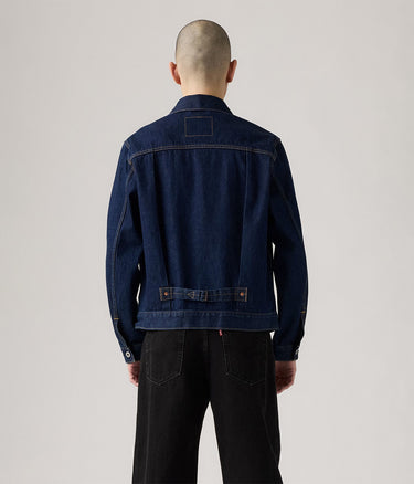 LEVI'S TYPE I TRUCKER JACKET NEW SELVEDGE A3174-0030 RINSED - Shoelosophy