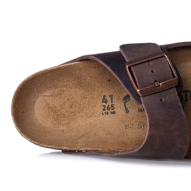BIRKENSTOCK ARIZONA BS 0052533 HABANA NATURLEDER GEÖLT - Shoelosophy