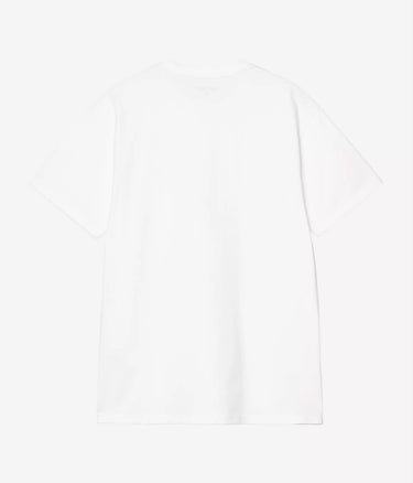 CARHARTT WIP CHASE T-SHIRT I026391 WHITE - Shoelosophy