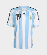 ADIDAS AFA ARGENTINIEN 2006 MESSI HOME JERSEY JN3708 WEISS - Shoelosophy