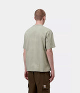 CARHARTT WIP 페인터 티셔츠 I036853 SHADY GREEN DESTROY WASH SPLATTER - Shoelosophy