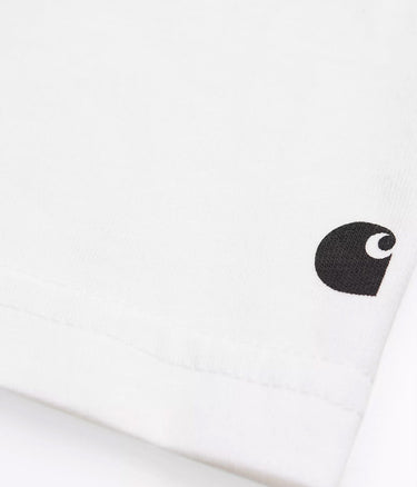 CARHARTT WIP BASE T-SHIRT I026264 WHITE - Shoelosophy