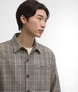 BARBOUR HERITAGE+ FIFE CHECKERED OVERSHIRT MOS0461BE13 NEUTRAL - Shoelosophy