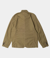 CHESAPEAKE'S PEMBROKE BLAZER JACKET MICRO CANVAS MILITARY GREEN - Shoelosophy