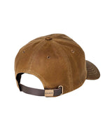 FILSON OIL TIN LOW PROFILE LOGGER CAP FMACC0261 DARK TAN WAXED - Shoelosophy