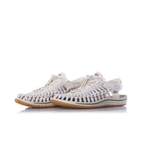 KEEN WOMENS UNEEK 1026231 NATURAL CANVAS BIRCH - Shoelosophy