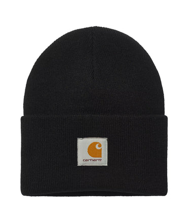 CARHARTT WIP ACRYLIC WATCH HAT I020222 BLACK - Shoelosophy